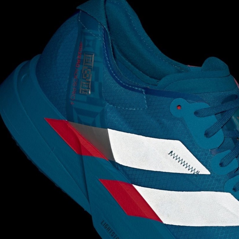 Jual Sepatu Lari Wanita Adidas Wmns Adizero Adios Pro 4 Solar Blue - Silver Metallic - Lucid Red Original Jr4797 - hoopspoint.com