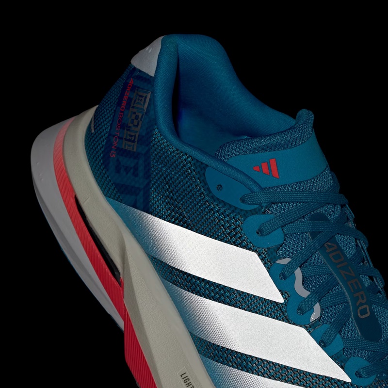 Jual Sepatu Lari Wanita Adidas Wmns Adizero Boston 13 Solar Blue - Silver Metallic - Dark Solar Blue Original Jr4867 - hoopspoint.com