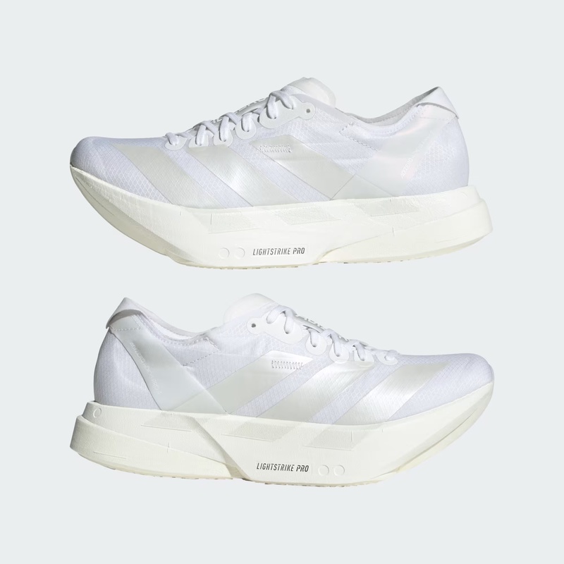 Jual Sepatu Lari Wanita Adidas Wmns Adizero Adios Pro 4 Cloud White - Zero Metalic - Crystal White Original Jr6355 - hoopspoint.com