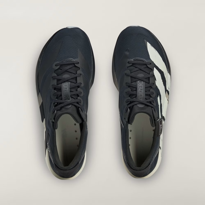 Jual Sepatu Lari Adidas Y-3 Adios 9 Black - Black - Off White Original Jr6652 - hoopspoint.com
