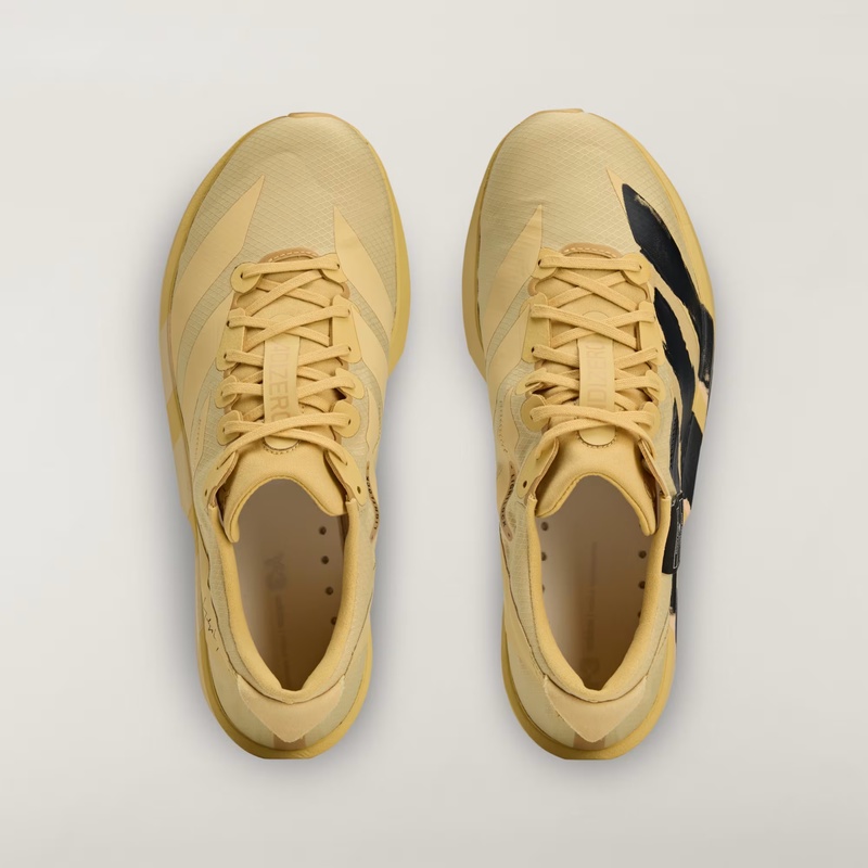 Jual Sepatu Lari Adidas Y-3 Adios 9 Yellow - Oat - Black Original Jr6654 - hoopspoint.com