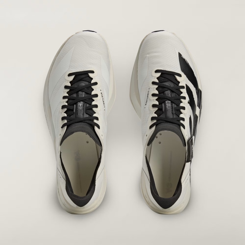 Jual Sepatu Lari Adidas Y-3 Adios Pro 4 Beige - Orbit Grey - Black Original Jr6656 - hoopspoint.com