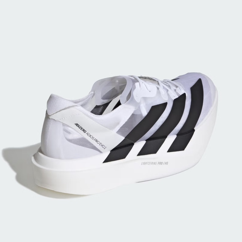 Jual Sepatu Lari Adidas Adizero Adios Pro Evo 2 White - Core Black - White Original Jr7260 - hoopspoint.com