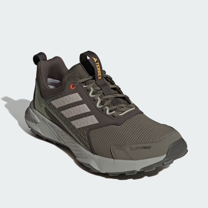 Jual Sepatu Trail Adidas Terrex Tracefinder 2 Climaproof Olive Strata - Beige - Lucid Tangerine Original Jr9135 - hoopspoint.com
