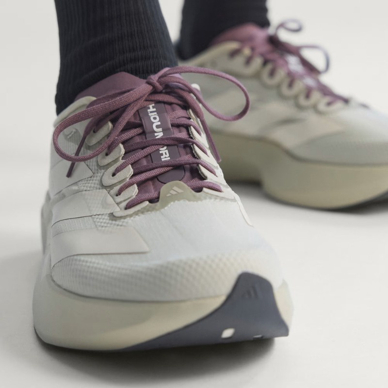 Jual Sepatu Lari Adidas Adizero Evo Sl Woven H.koumori Putty Grey Original Js2441 - hoopspoint.com