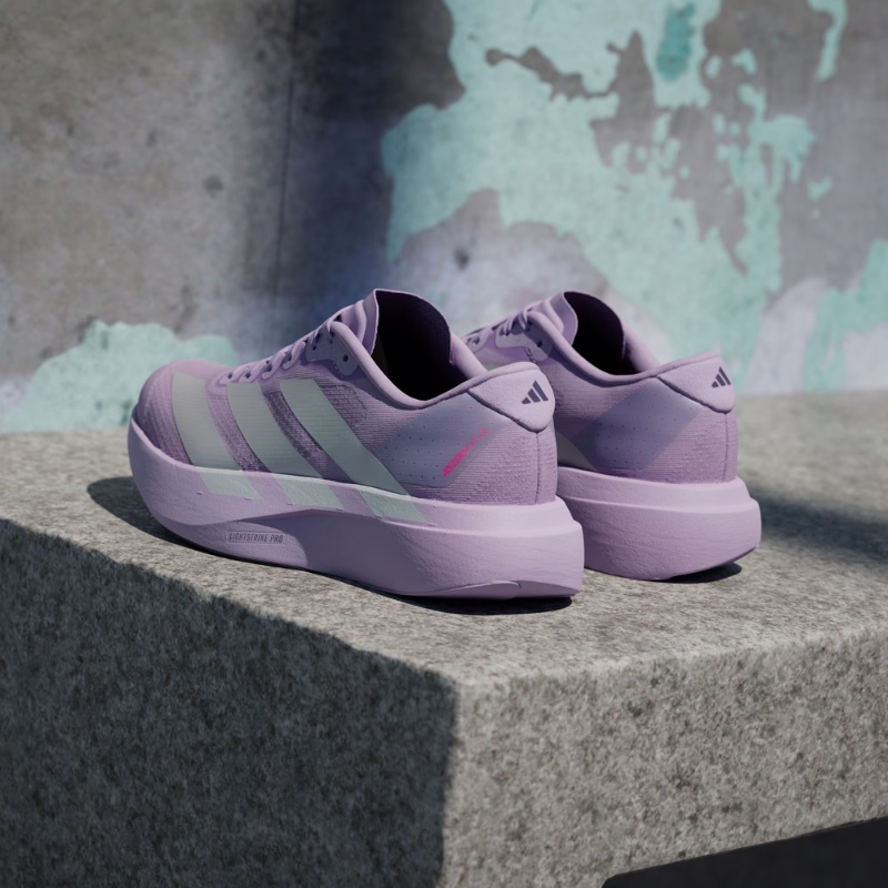 Jual Sepatu Lari Wanita Adidas Wmns Adizero Evo Sl Powder Plum Original Js4447 - hoopspoint.com