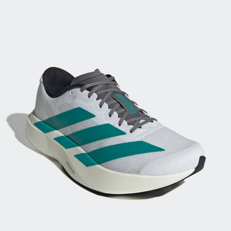 Jual Sepatu Lari Adidas Adizero Evo Sl Cloud White - Pure Teal - Grey Four Original Js4487 - hoopspoint.com