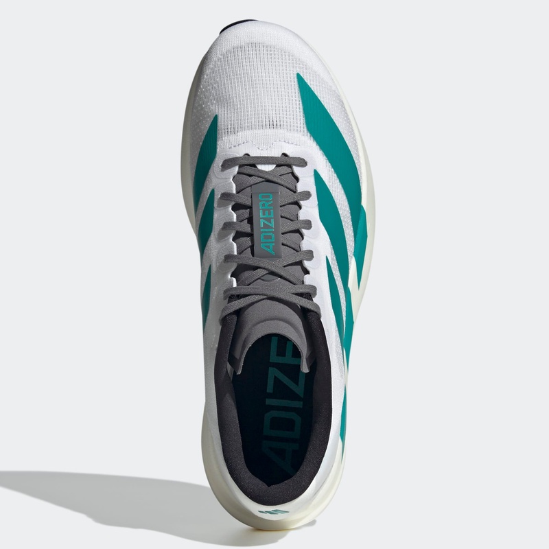Jual Sepatu Lari Adidas Adizero Evo Sl Cloud White - Pure Teal - Grey Four Original Js4487 - hoopspoint.com