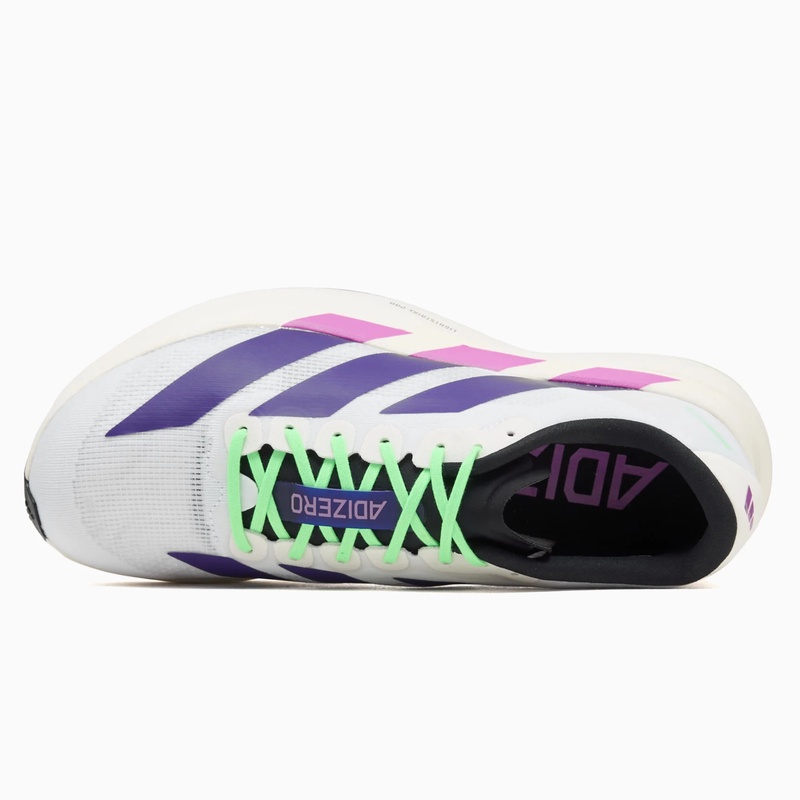 Jual Sepatu Lari Adidas Adizero Evo Sl Cloud White - Collegiate Purple - Lime Burst Original Js4495 - hoopspoint.com