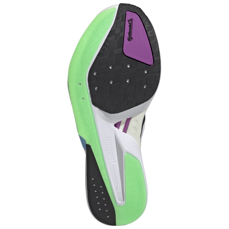 Jual Sepatu Lari Adidas Adizero Boston 13 Core White Core Black - Lime Burst Original Js4946 - hoopspoint.com