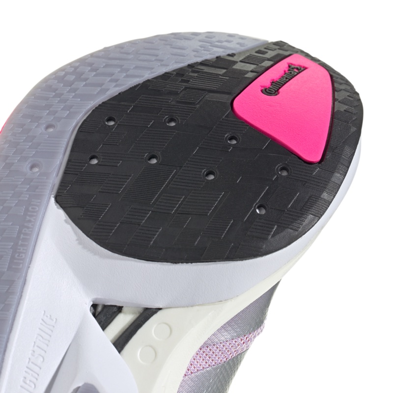 Jual Sepatu Lari Wanita Adidas Wmns Adizero Boston 13 Powder Plum - Silver Metallic - Shock Pink Original Js4955 - hoopspoint.com