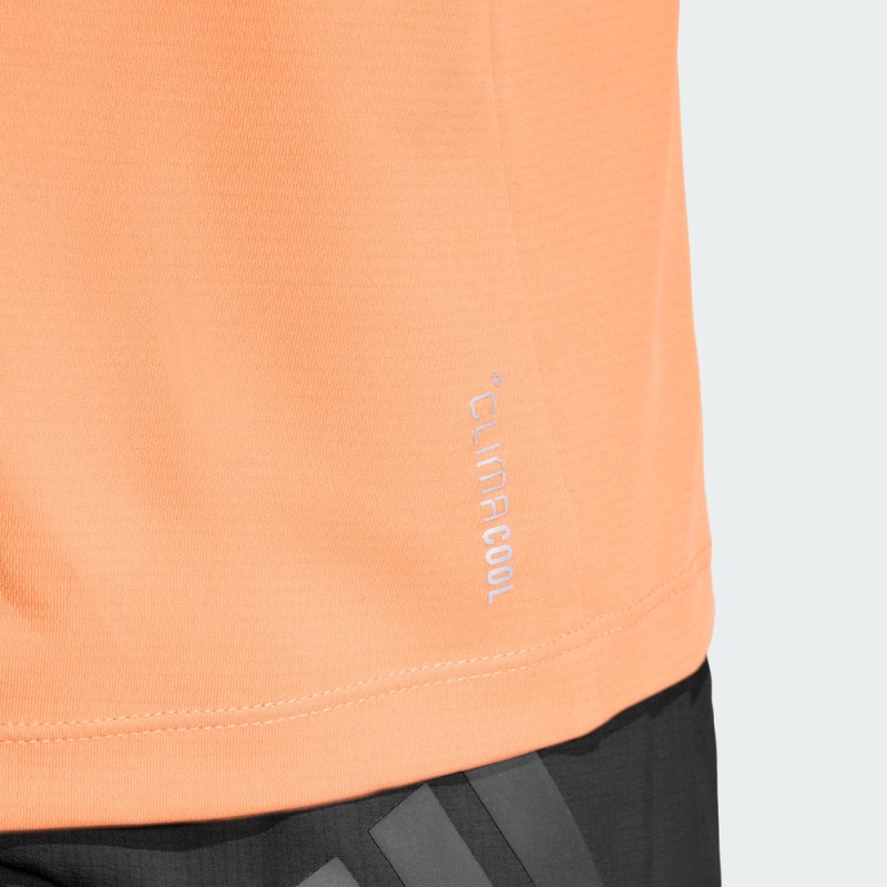 Jual Baju Lari Adidas T-Shirt Running Adi365 Essentials Dusky Orange Original Kb5964 - hoopspoint.com