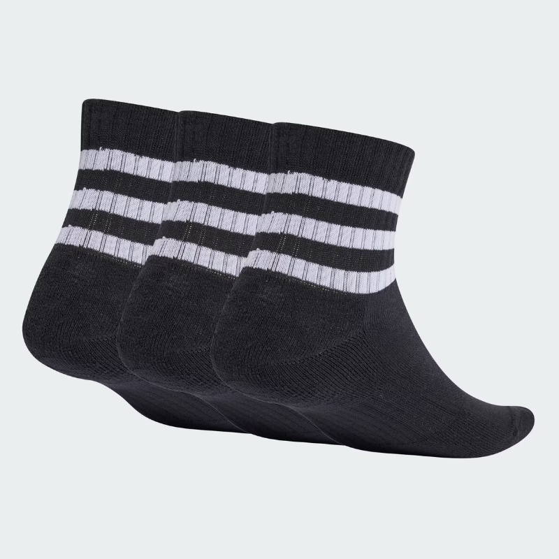 Jual Kaos Kaki Lari Adidas Thin&Light Sportswear Ankle Socks 3 Pair Pack Black Original Kc9613 - hoopspoint.com