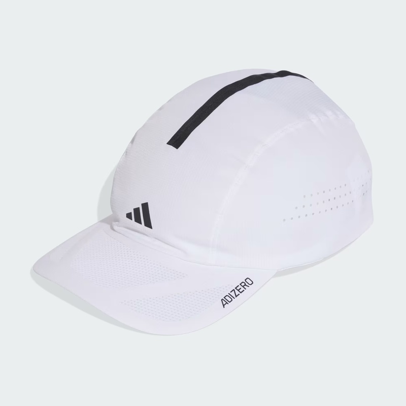 Jual Topi Lari Adidas Running X Adizero Lightweight Climacool White - Black Original Kd6975 - hoopspoint.com