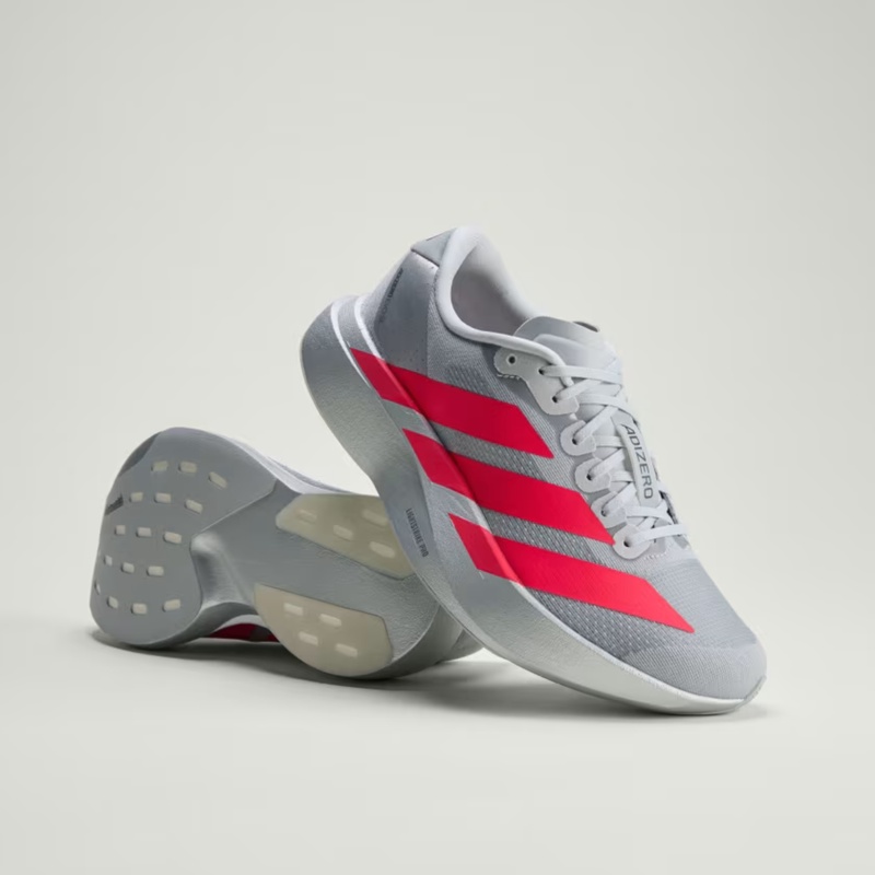 Jual Sepatu Lari Wanita Adidas Wmns Adizero Evo Sl Silver Metallic - Lucid Red - Iron Metallic Original Ki3383 - hoopspoint.com