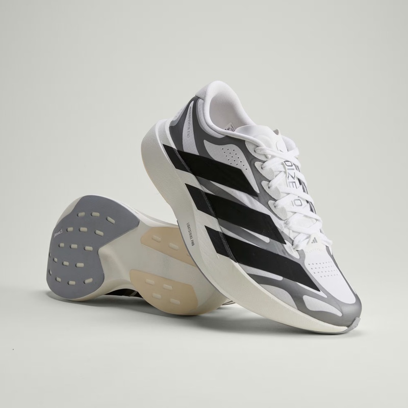 Jual Sepatu Lari Adidas Adizero Evo Sl Exo Cloud White - Core Black - Iron Metallic Original Ki4763 - hoopspoint.com