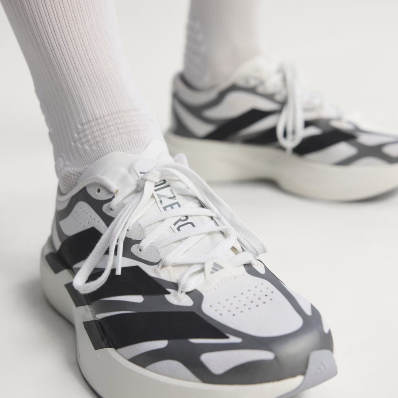 Jual Sepatu Lari Adidas Adizero Evo Sl Exo Cloud White - Core Black - Iron Metallic Original Ki4763 - hoopspoint.com