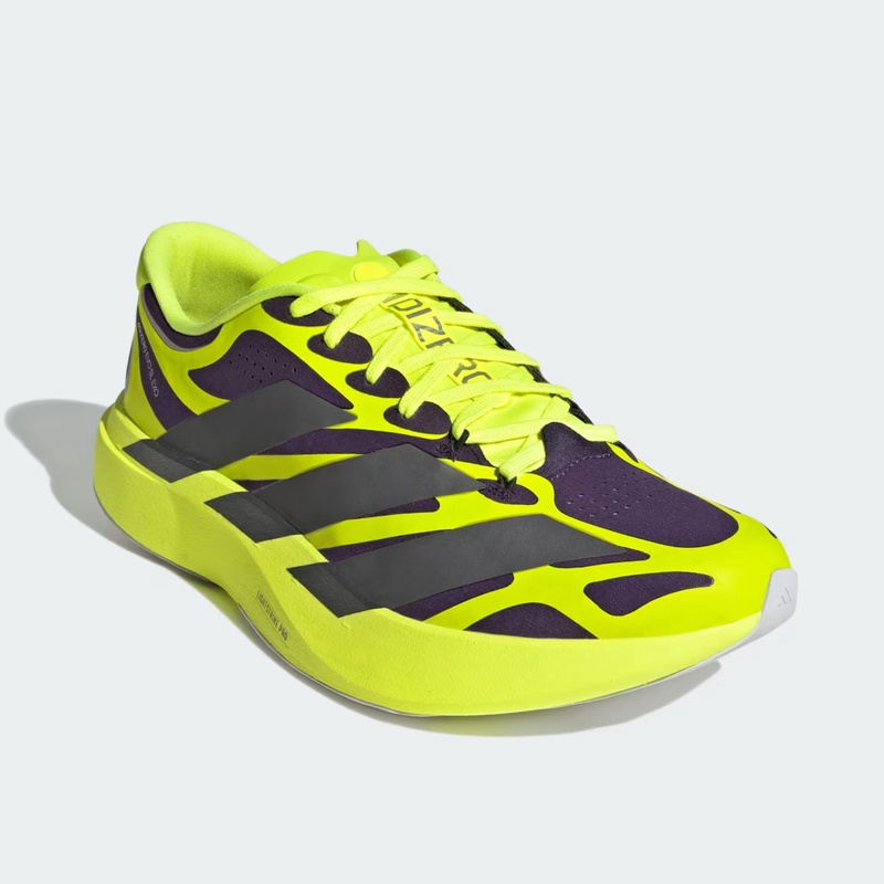 Jual Sepatu Lari Adidas Adizero Evo Sl Exo Aurora Plum - Iron Metallic - Solar Yellow Original Ki4772 - hoopspoint.com