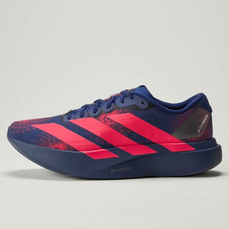 Jual Sepatu Lari Adidas Adizero Evo Sl Woven M Dark Blue Original Ki9156 - hoopspoint.com