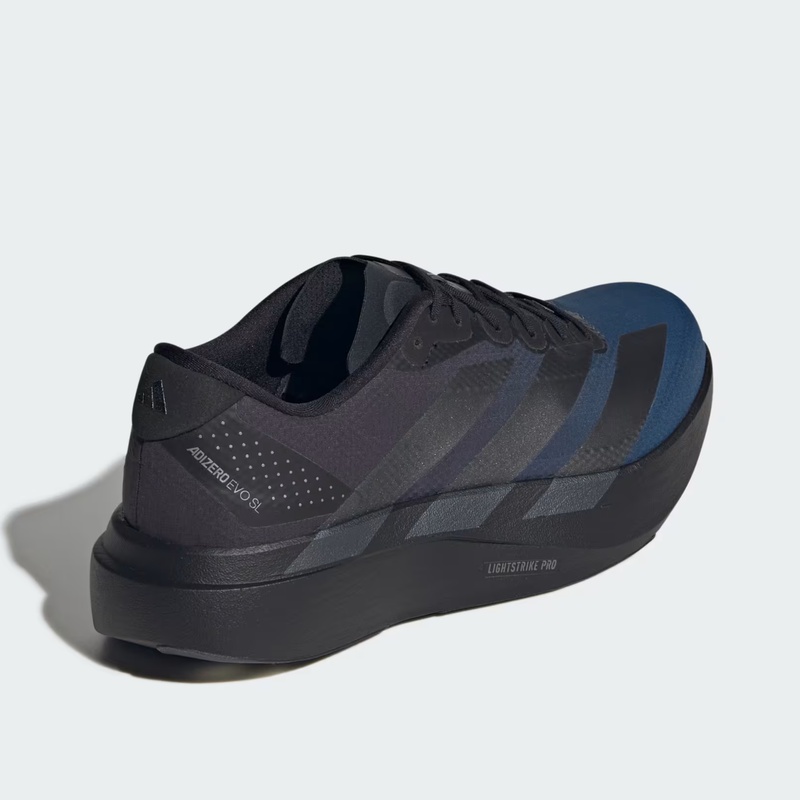 Jual Sepatu Lari Adidas Adizero Evo Sl Woven Core Black - Black Blue Met. - Core Black Original Kj1994 - hoopspoint.com