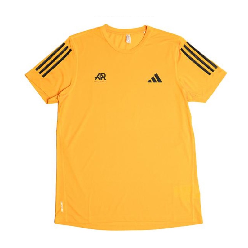 Jual Baju Lari Adidas Bali Own The Run Tee Yellow Original Kl6612 - hoopspoint.com