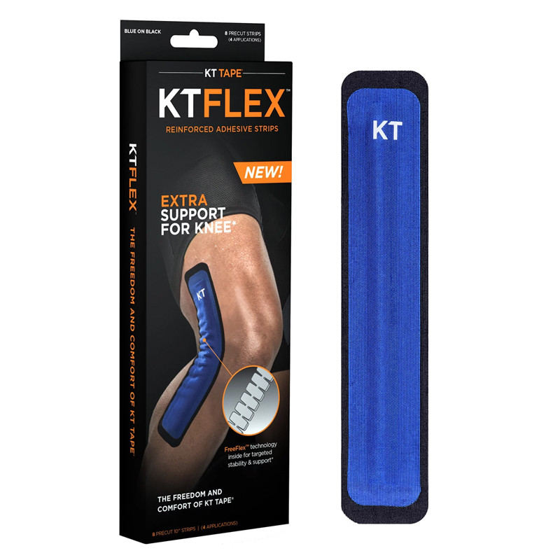 Jual Aksesoris Basket Kt Tape Kt Flex Bracing Tape (8 Pieces) Blue Black Original Ktflex-Blue - hoopspoint.com