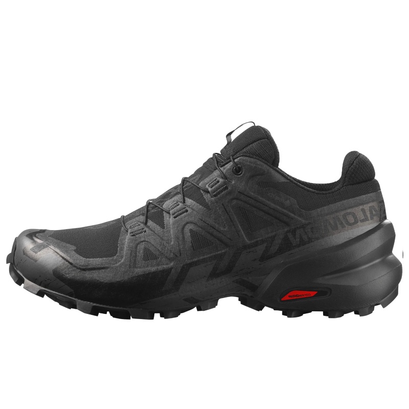 Jual Sepatu Trail Salomon Speed Cross 6 Gtx Black Original L41738600 - hoopspoint.com