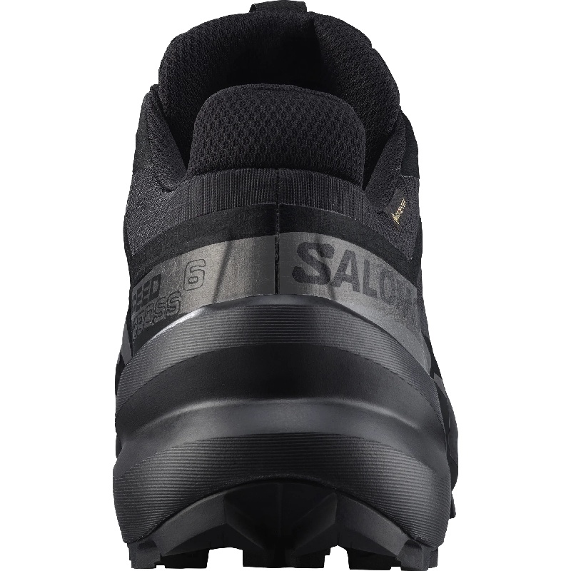 Jual Sepatu Trail Salomon Speed Cross 6 Gtx Black Original L41738600 - hoopspoint.com