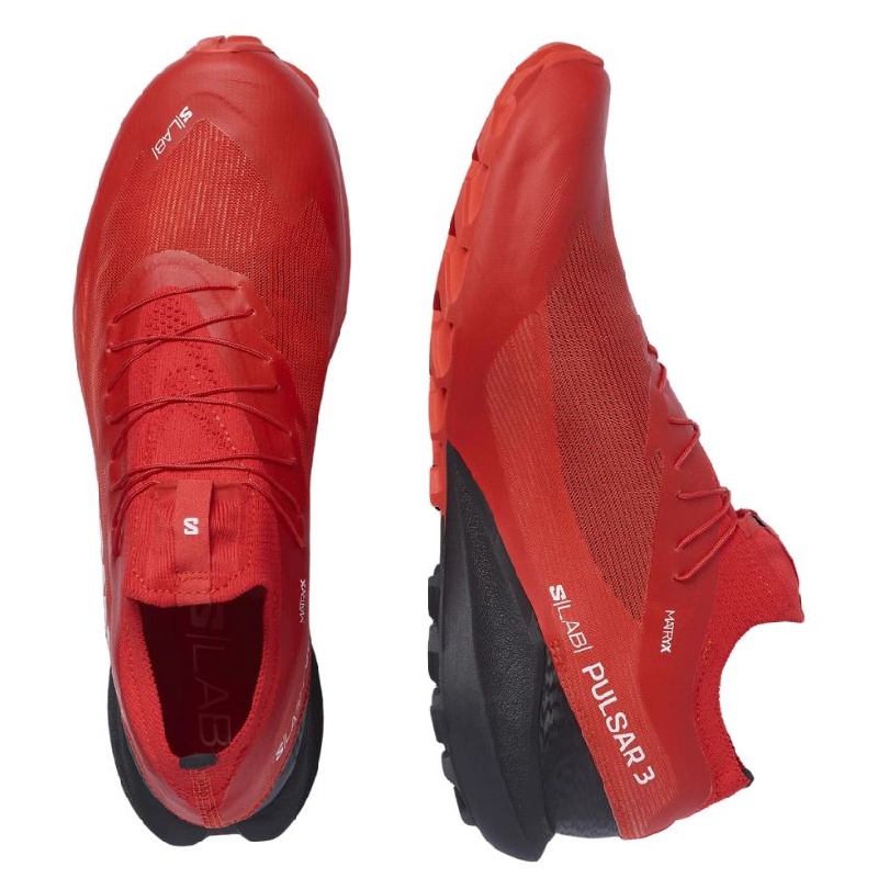 Jual Sepatu Trail Salomon S Lab Pulsar 3 Fiery Red Original L47386700 - hoopspoint.com