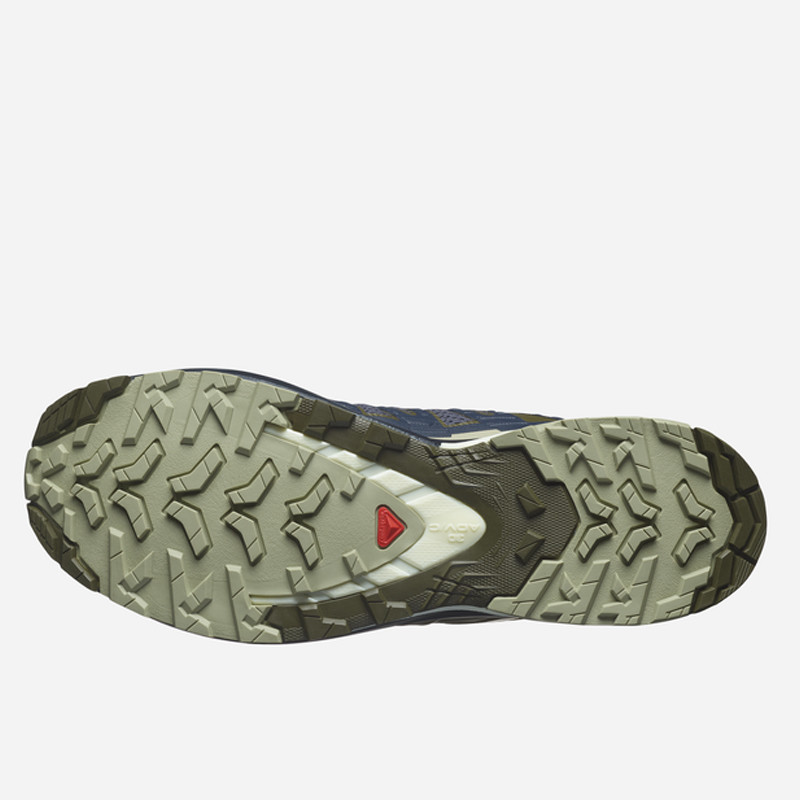 Jual Sepatu Trail Salomon Xa Pro 3D Olive Original L47467500 - hoopspoint.com