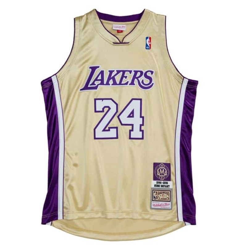 Jual Baju Basket Mitchell N Ness Los Angeles Lakers Kobe Bryant Hall Of Fame Authentic Jersey Gold Original Lalgold96Kbr - hoopspoint.com