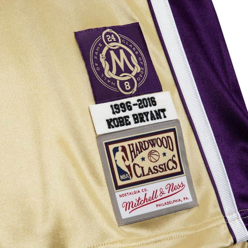 Jual Baju Basket Mitchell N Ness Los Angeles Lakers Kobe Bryant Hall Of Fame Authentic Jersey Gold Original Lalgold96Kbr - hoopspoint.com