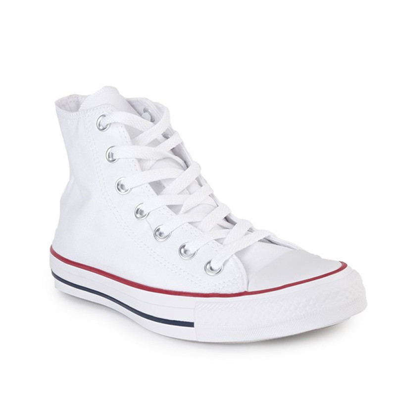 Jual Sepatu Sneakers Converse Chuck Taylor All Star Canvas Hi White Original M7650C - hoopspoint.com