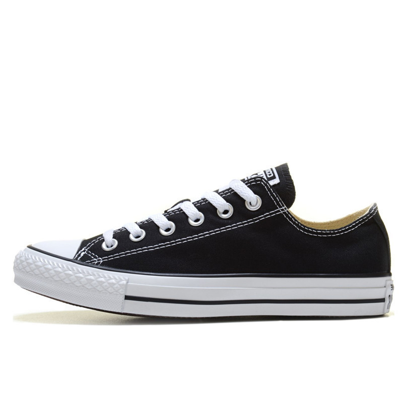 Jual Sepatu Sneakers Converse Chuck Taylor All Star Canvas Black Original M9166C - hoopspoint.com