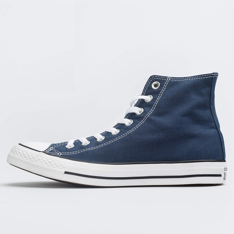 Jual Sepatu Sneakers Converse Chuck Taylor All Star Canvas Hi Navy Original M9622 - hoopspoint.com