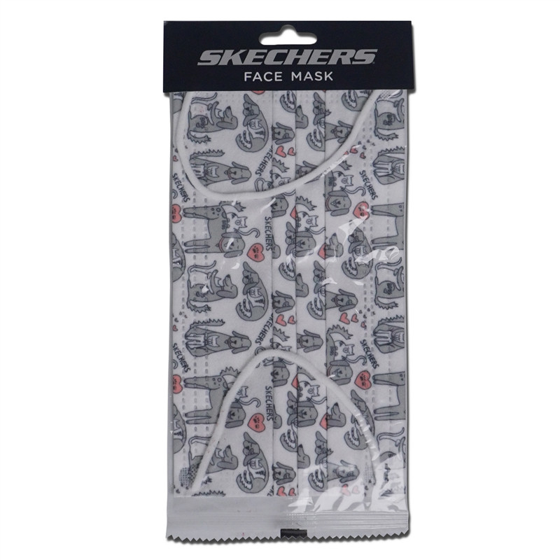 Jual Masker Sneakers Skechers Face Mask White Original Ma005Wwht - hoopspoint.com