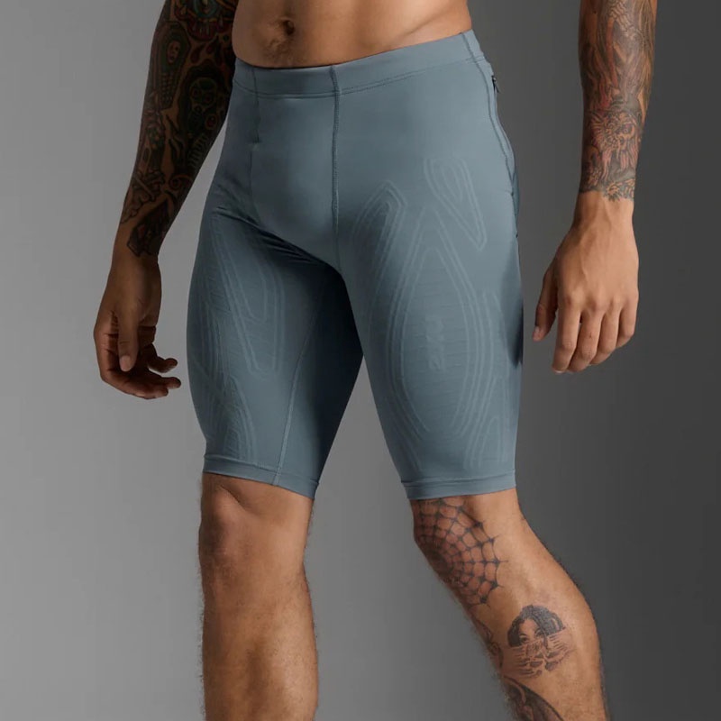 Jual Celana Lari 2Xu Light Speed Compression Shorts Light Grey Original Ma5331Bdd - hoopspoint.com