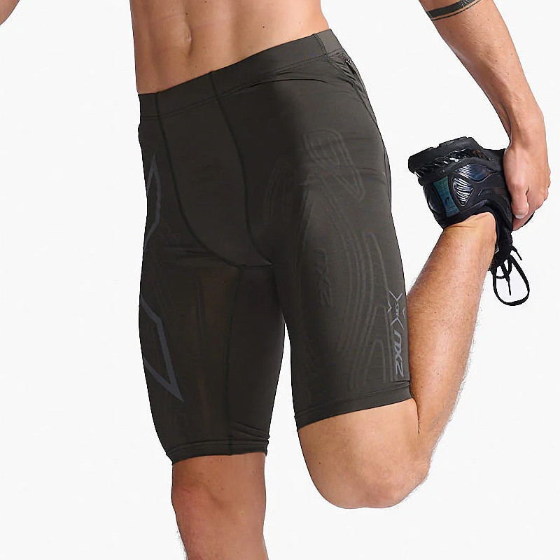 Jual Celana Lari 2Xu Light Speed Compression Shorts Olive Original Ma5331Bfb - hoopspoint.com