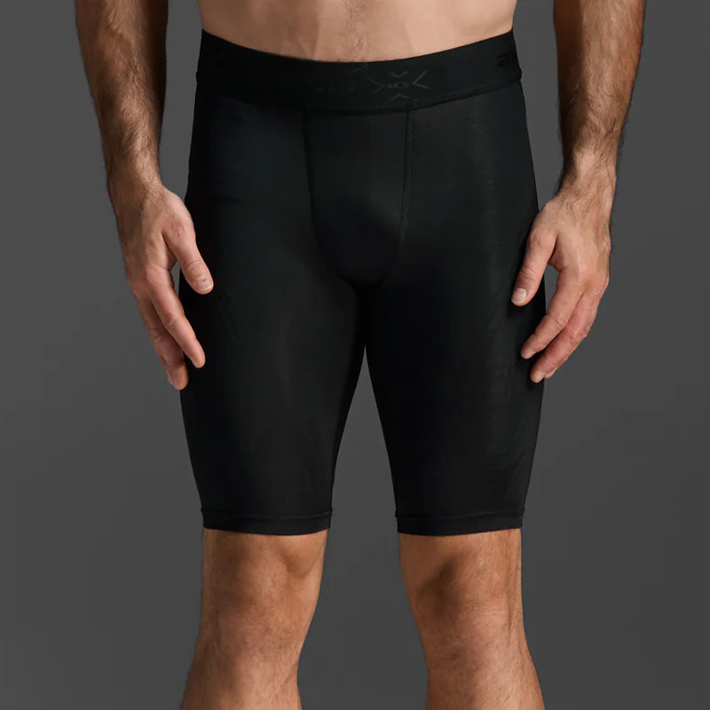 Jual Celana Lari 2Xu Force Compression Shorts Black Gold Original Ma5366B00 - hoopspoint.com