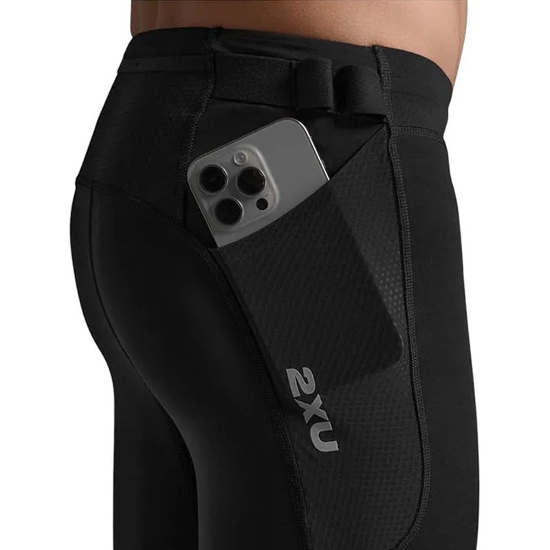 Jual Celana Lari 2Xu Aero Mesh Compression Tight Black Siver Reflective Original Ma7377Bbs - hoopspoint.com