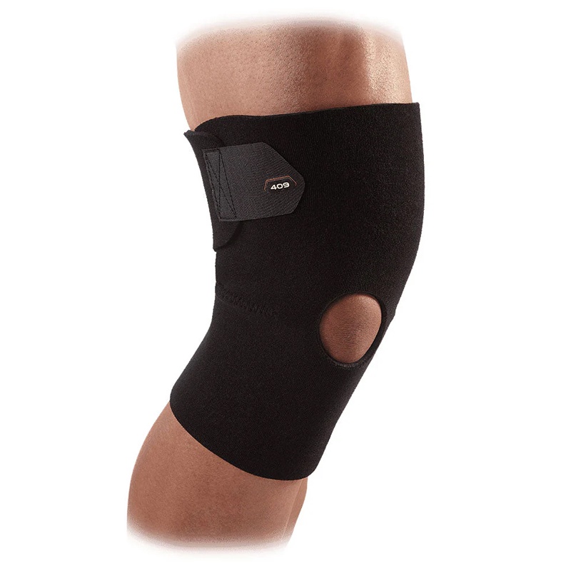 Jual Aksesoris Basket Mcdavid Knee Wrap Adjustable With Open Patella Black Original Md409-01-00 - hoopspoint.com