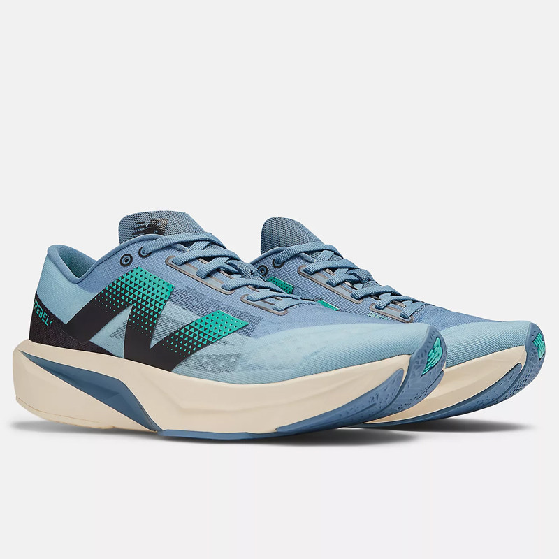 Jual Sepatu Lari New Balance Fuelcell Rebel V4 Heron Blue Original Mfcxch4 - hoopspoint.com