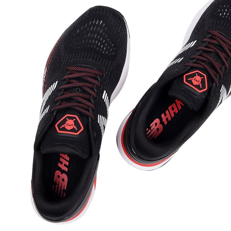 Jual Sepatu Lari New Balance Hanzo U V2 Black Red Original Mhanzub2 - hoopspoint.com