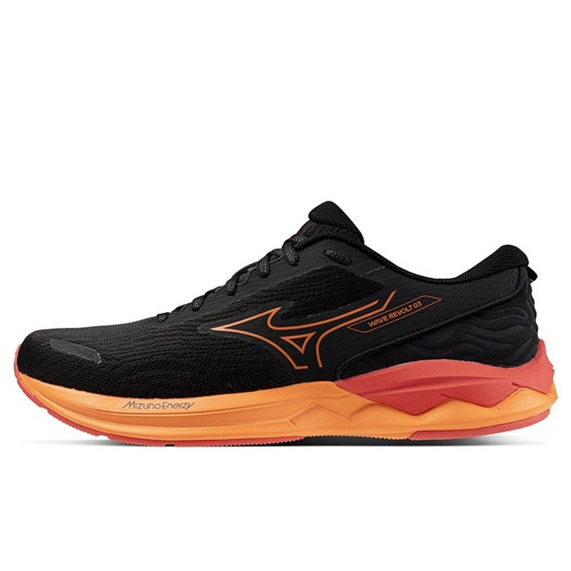 Jual Sepatu Lari Mizuno Wave Revolt 3 Black Original Mizj1Gc248101 - hoopspoint.com