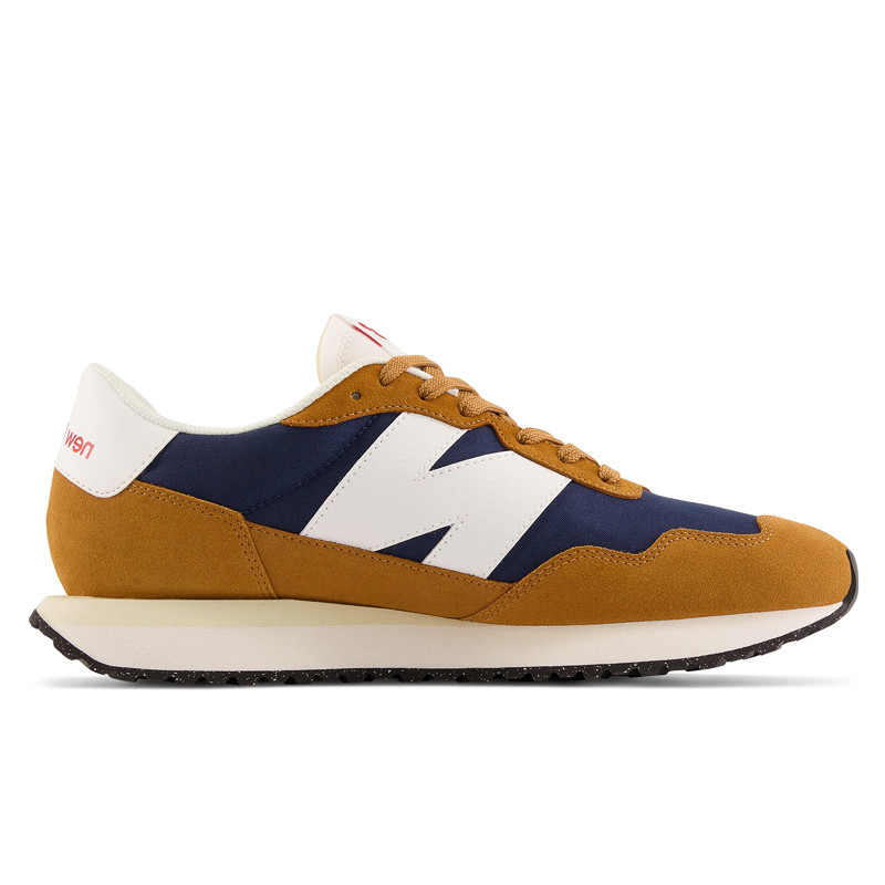 Jual Sepatu Sneakers New Balance 237 Brown Navy Original Ms237Oc - hoopspoint.com