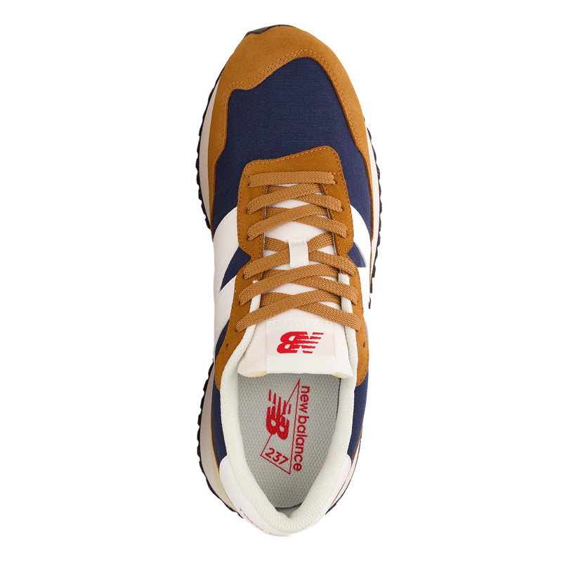 Jual Sepatu Sneakers New Balance 237 Brown Navy Original Ms237Oc - hoopspoint.com