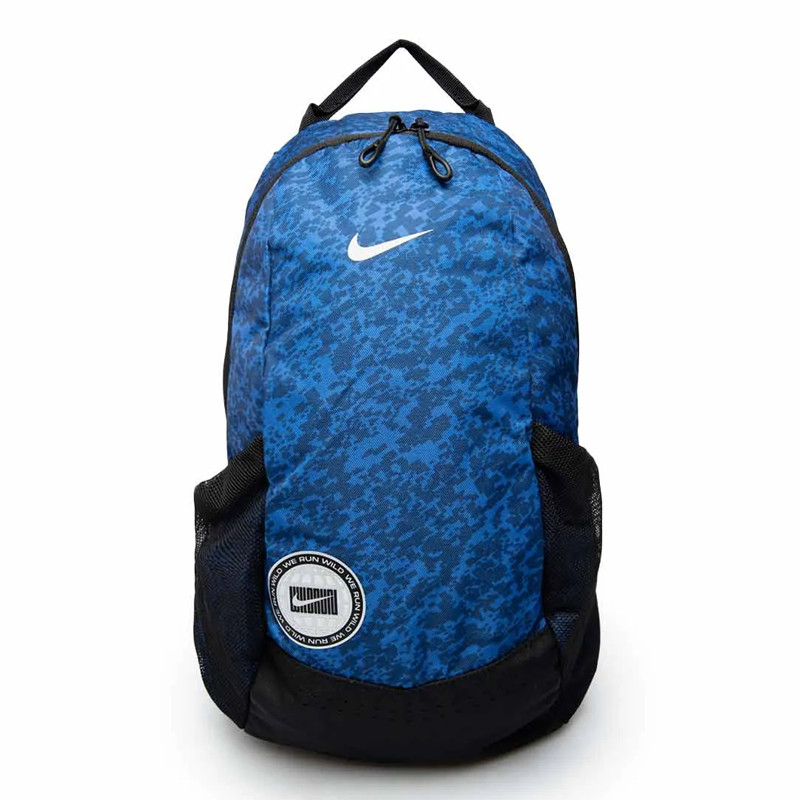 Jual Tas Lari Nike Printed Race Day Backpack Blue Original N.000.3590.960.Ns - hoopspoint.com