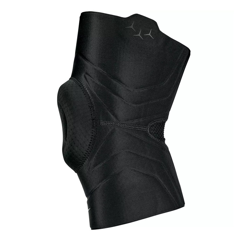 Jual Aksesoris Training Nike Pro Open Patella 3.0 Knee Sleeves Black Original N.100.0675.010 - hoopspoint.com