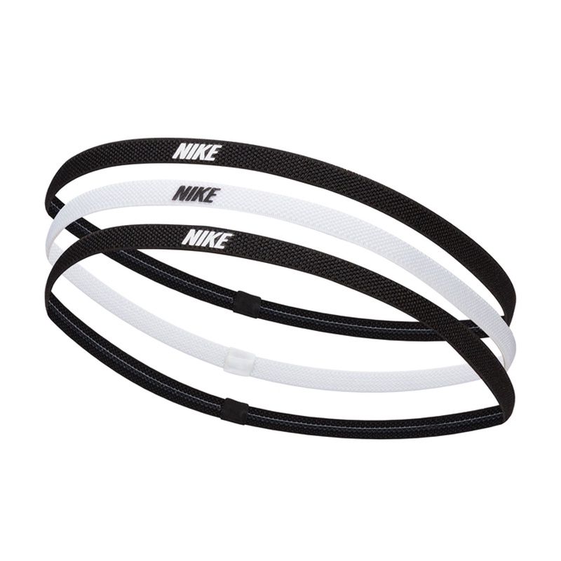 Jual Aksesoris Basket Nike Elastic Headbands (3-Pack) Grey Original N.100.4529.036.Os - hoopspoint.com