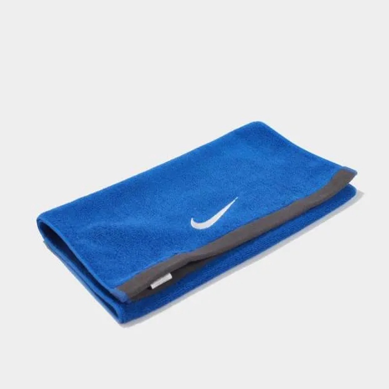 Jual Peralatan Training Nike Fundamental Towel Medium Blue Original N.et.17.452.Md - hoopspoint.com